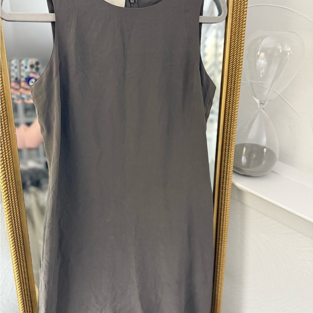 Cynthia Rowley Charcoal Backless Dress
